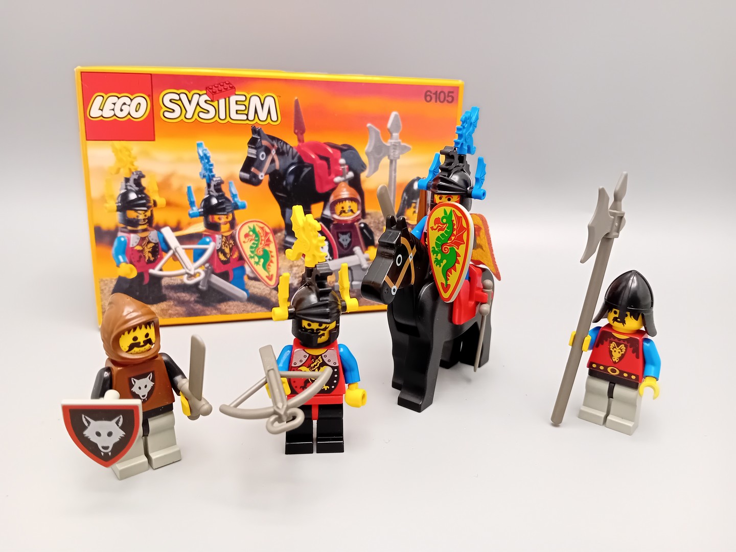 Lego medieval knights Set 6105 Atelier Troef